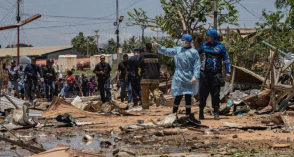 Explosión en fábrica de fuegos artificiales en Zulia dejó 23 heridos y 482 casas afectadas