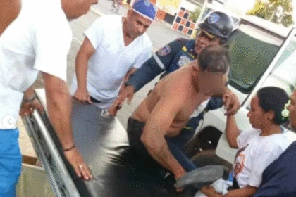 Margarita: Bomberos atienden a hombre herido con pico de botella en riña familiar