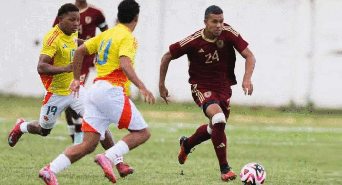 Vinotinto Sub-17 cayó ante Colombia, en segundo amistoso previo a Mundial de Catar