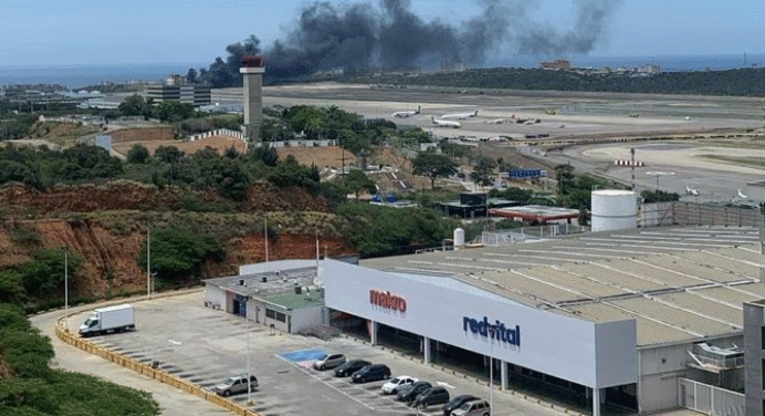 ¡ÚLTIMO MINUTO! Se estrella avión en el aeropuerto de Maiquetía 24SEP