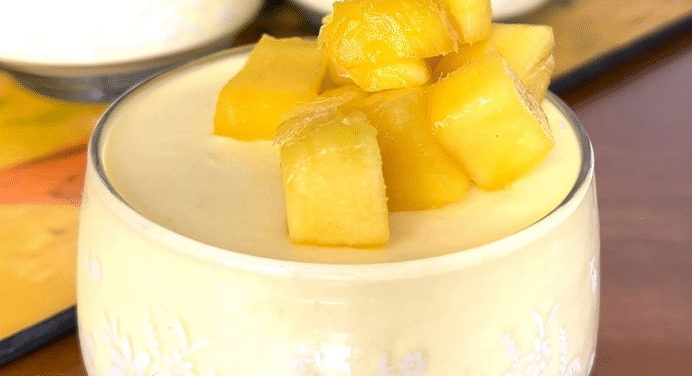 Mousse de Mango: La receta fácil y saludable que amarás