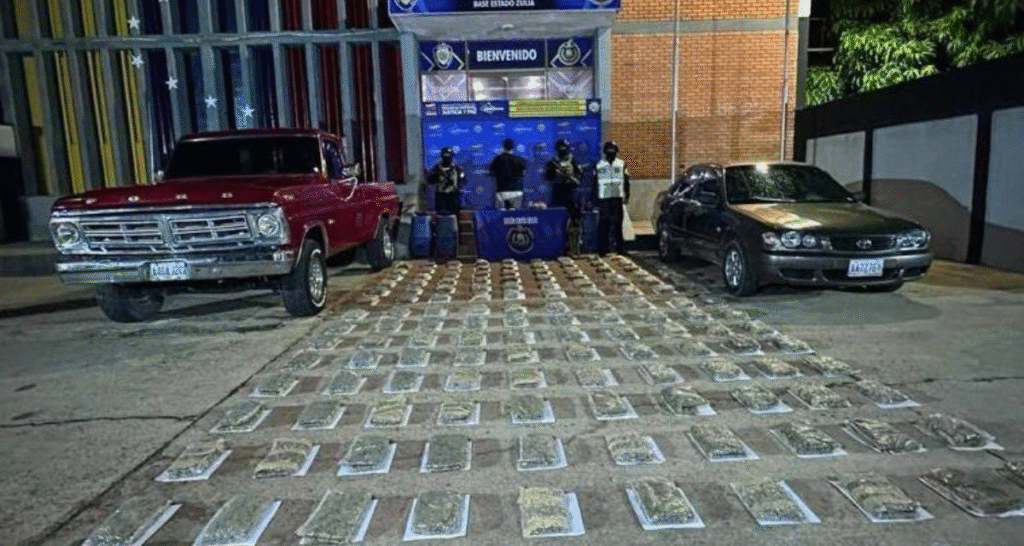 FANB incauta 77kg de marihuana en Maracaibo y detiene a un hombre