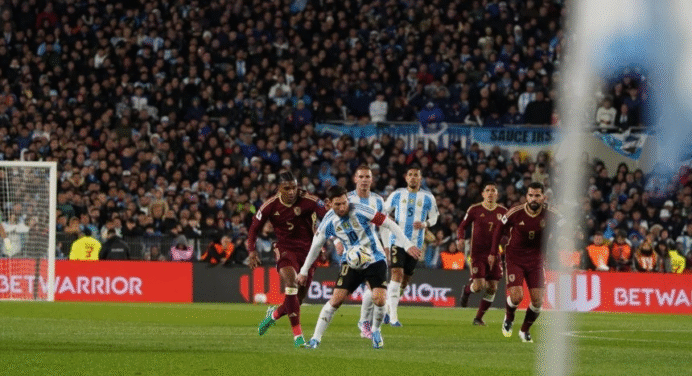 La Vinotinto cae 3-0 ante Argentina, se definirá todo ante Colombia el 9Sep