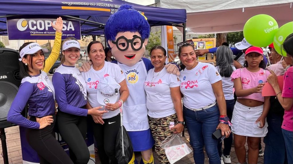 Ruta de Lola de Senosalud y Coposa se unen a favor de la detección del cáncer de mama