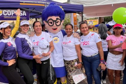 Ruta de Lola de Senosalud y Coposa se unen a favor de la detección del cáncer de mama