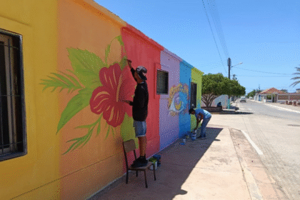 Proyecto Murales en mi pueblo rescata tradiciones y cultura de la isla de Coche