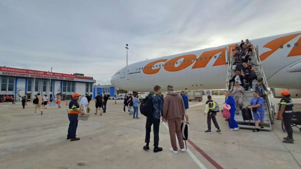 Arriban casi 600 turistas rusos a la isla de Margarita