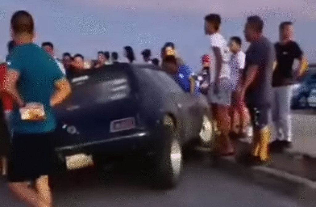 Accidente en Carrera de Autos Amistosa en San Antonio, Nueva Esparta