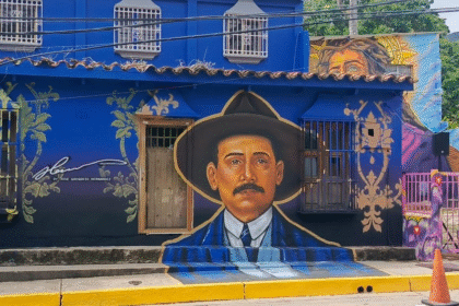 Mural de San José Gregorio Hernández bendice La Asunción