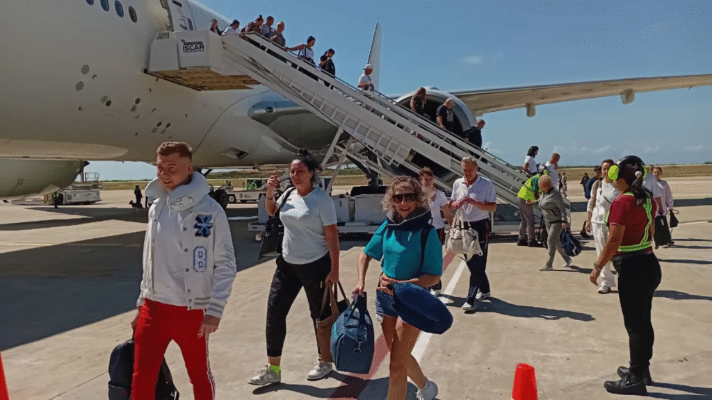 Margarita Recibe un Nuevo Grupo de 493 Turistas Rusos