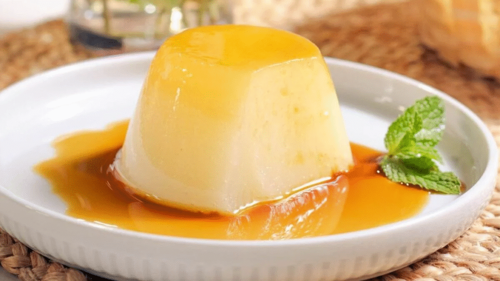 Postre Rápido: Flan de Limón Sin Horno con Solo 5 Ingredientes