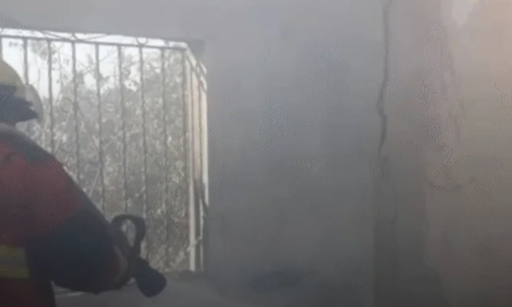 Se incendia vivienda en el sector El Guamache