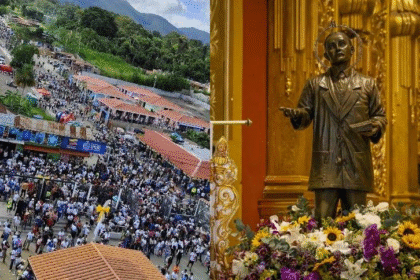 Fieles desbordaron las calles de Isnotú para celebrar los 161 años del natalicio de San José Gregorio Hernández