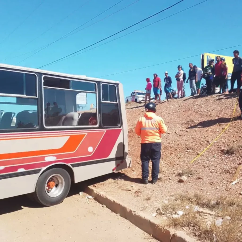Autobús Cae por Barranco del Elevado de Conejeros