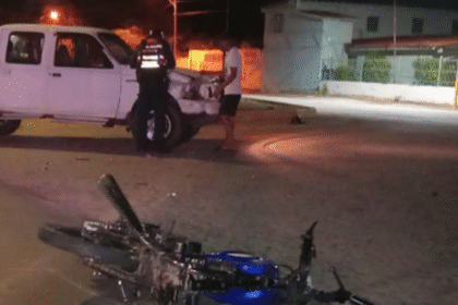 Tres heridos en accidente en el sector Las Barrancas, municipio Díaz