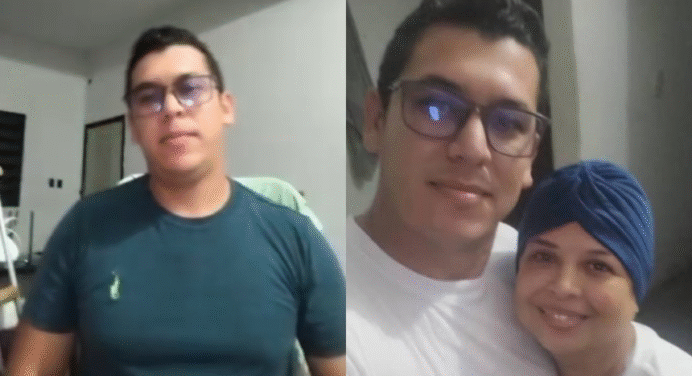 Excarcelaron al hijo de la ex presa política Yenni Barrios, salió de prisión tras la muerte de su madre