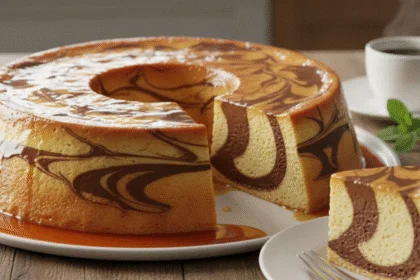 Flan Casero Marmolado en Microondas: Rápido, Fácil y Sin Complicaciones