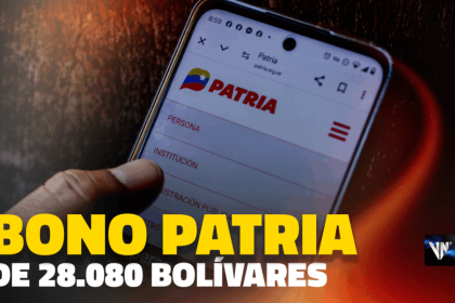 Pasos para cobrar el bono Patria de 28.080 bolívares