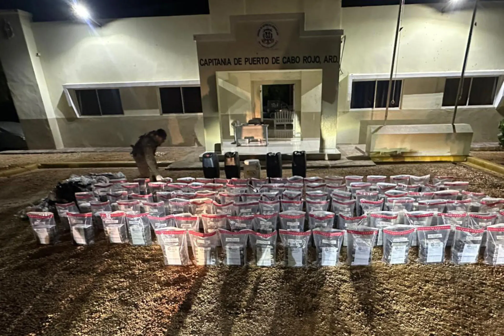 Dominicana apoya la ‘Operación Lanza del Sur’ e incauta una «narcolancha» con 484 paquetes de drogas