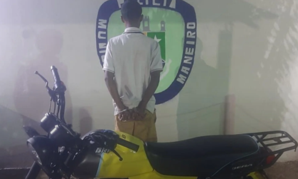 Detenido por hurto de una motocicleta en Maneiro
