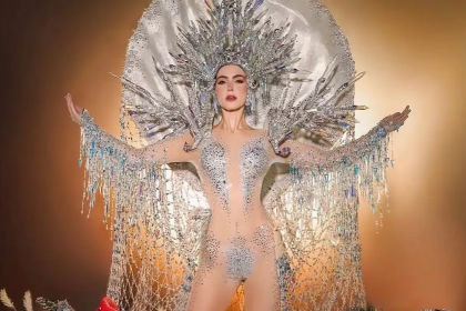 Stephany Abasali deslumbra en Miss Universo con traje típico inspirado en Los Roques