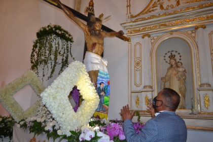 Monseñor Castro Aguayo Oró en el Funeral del Exgobernador Alfredo Díaz