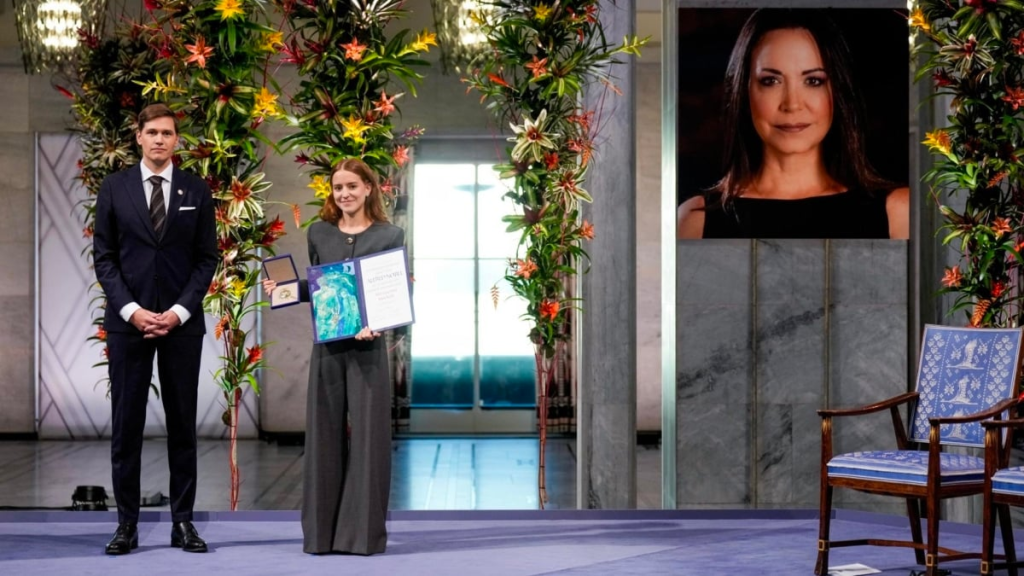 Así Fue la Ceremonia del Nobel de la Paz 2025 Entregado a María Corina (VIDEO)