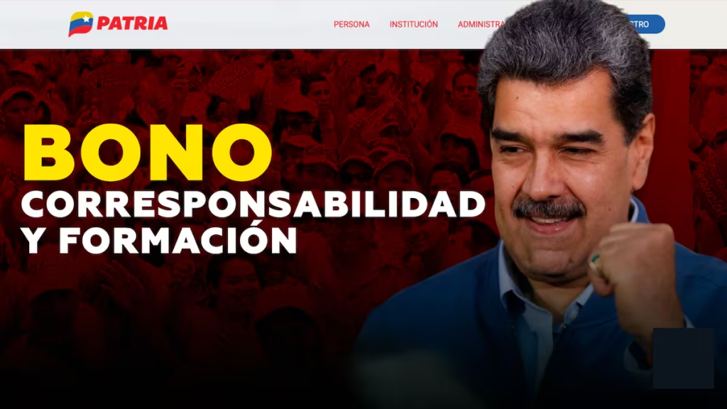¡ACTIVO! Inicia Pago del Bono Corresponsabilidad y Formación por el Sistema Patria