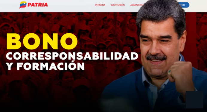 ¡ACTIVO! Inicia Pago del Bono Corresponsabilidad y Formación por el Sistema Patria