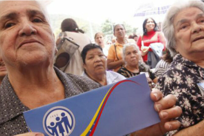 Comienzan a pagar el Ingreso contra la Guerra Económica a los pensionados