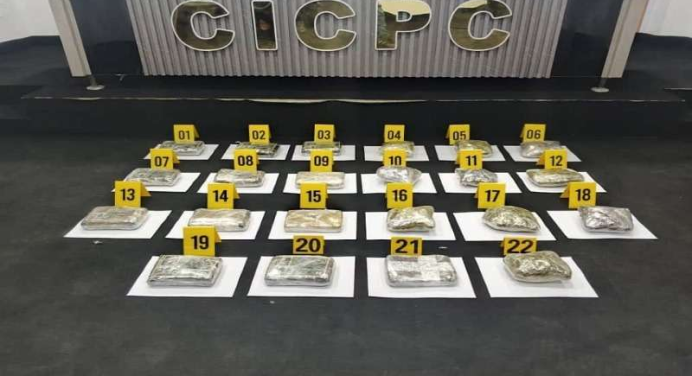 Cicpc incauta más de 11 kilos de marihuana en el terminal de ferris de Punta de Piedras