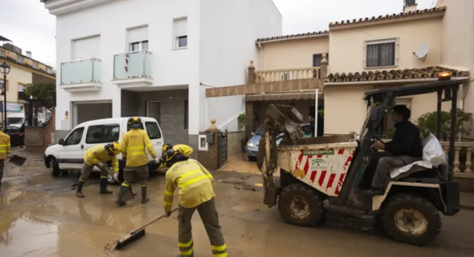 Las lluvias causan estragos en varias zonas de España