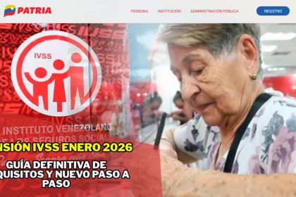 Pensión IVSS Enero 2026: Guía Definitiva de Requisitos y Nuevo Paso a Paso (Oficial)