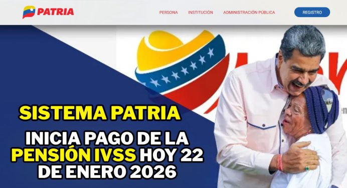 Pensión IVSS 22 de enero 2026: Monto Oficial, Bono de Guerra y Canasta Básica