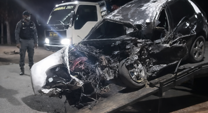 Margarita: Choque en Antolín del Campo deja un muerto y tres heridos