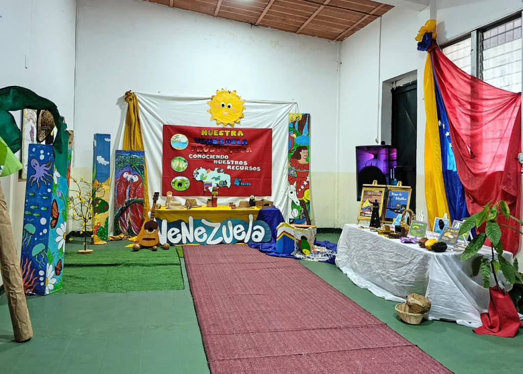 Estudiantes del Colegio PRM destacan el potencial económico del país en proyecto "Nuestra Venezuela Productiva"