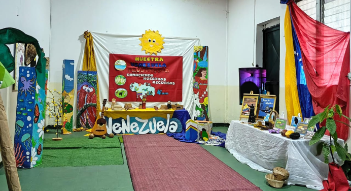 Estudiantes del Colegio PRM destacan el potencial económico del país en proyecto «Nuestra Venezuela Productiva»