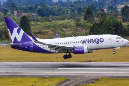 La aerolínea Wingo reanuda vuelos hacia Caracas