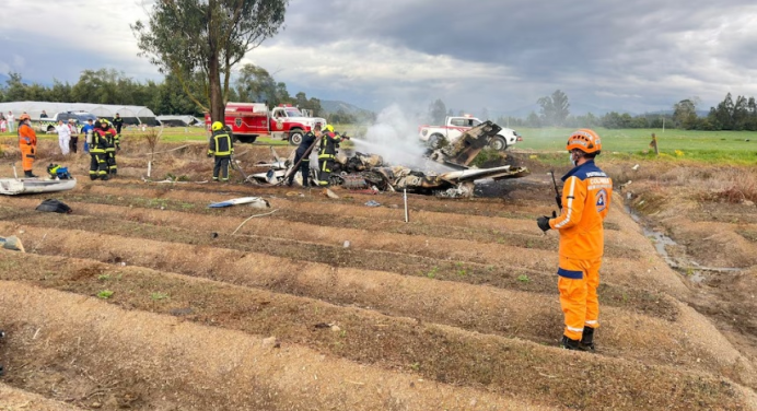 Reconocido cantante colombiano entre los fallecidos de un accidente aéreo registrado este 10Ene