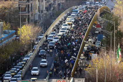 Se elevan a 538 los muertos en las protestas de Irán