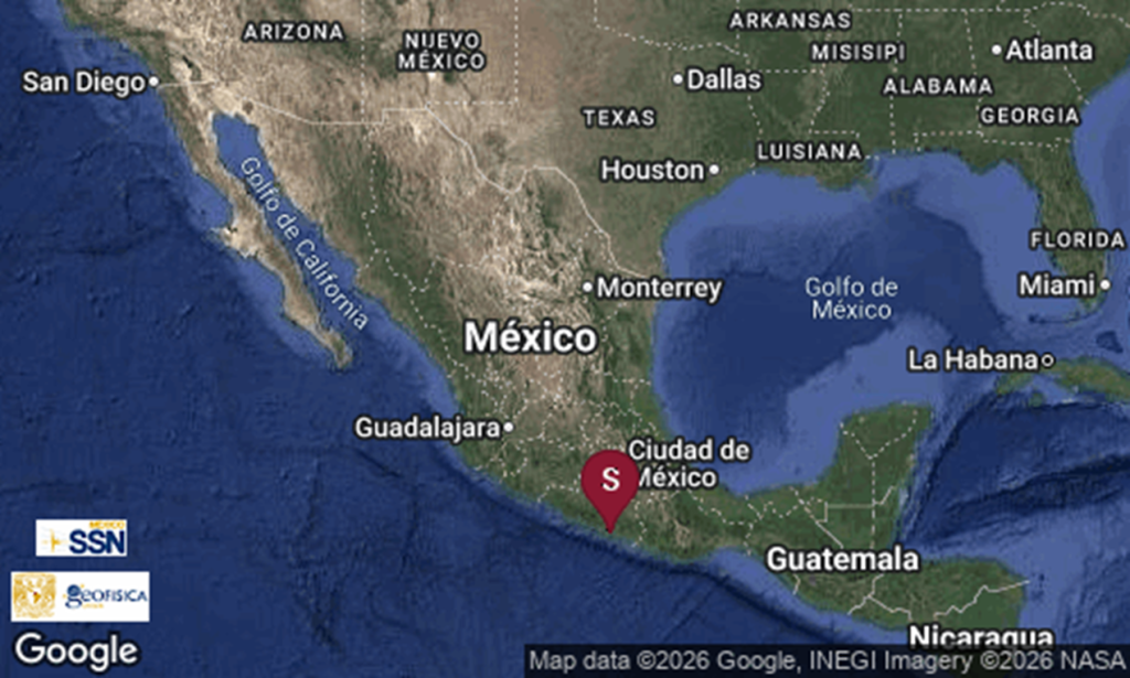 Sismo de magnitud 6.5 hoy en México: Epicentro en Guerrero y daños en CDMX