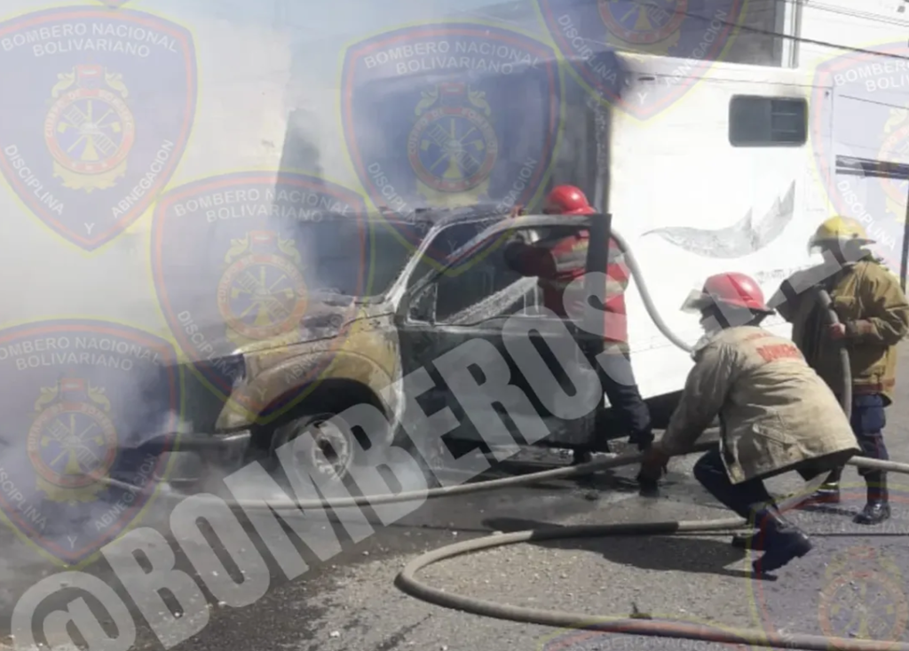 Porlamar: Bomberos sofocan incendio de unidad del Internado Judicial de San Antonio