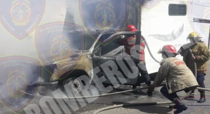 Porlamar: Bomberos sofocan incendio de unidad del Internado Judicial de San Antonio