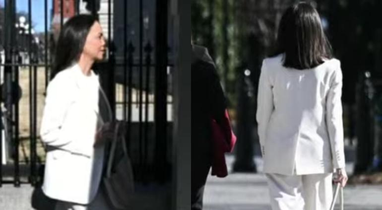 ÚLTIMA HORA | María Corina Machado llegó a la Casa Blanca para reunirse con Donald Trump (FOTOS)