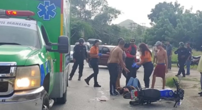 Margarita: Accidente en Apostadero deja dos heridos #17Ene
