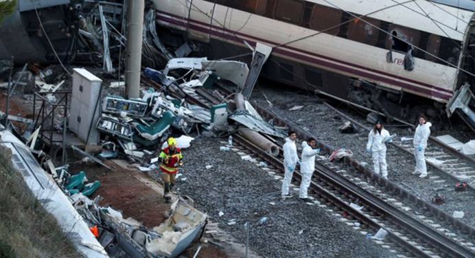 «Una mala soldadura en el riel»: La causa del descarrilamiento de trenes España