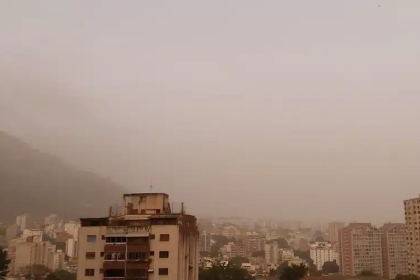 Inameh reporta polvo del Sahara en Venezuela 2026