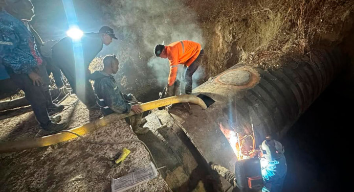 Hidrocapital culminó trabajos de mantenimiento y recuperación de los sistemas Tuy