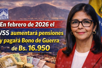 Febrero de 2026: El IVSS aumentará pensiones y pagará Bono de Guerra de Bs. 16.950