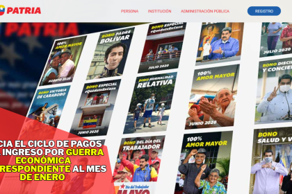 Inicia el ciclo de pagos del Ingreso por Guerra Económica correspondiente al mes de enero